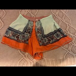 Free People flowy shorts